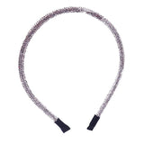 Bling Stone Accented Crystal Studded Shimmer Headband - Madeline Love - Flyclothing LLC
