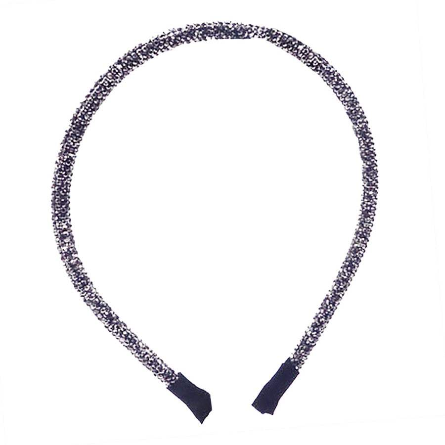 Bling Stone Accented Crystal Studded Shimmer Headband - Madeline Love - Flyclothing LLC