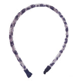 Bling Stone Accented Crystal Studded Shimmer Headband - Madeline Love - Flyclothing LLC
