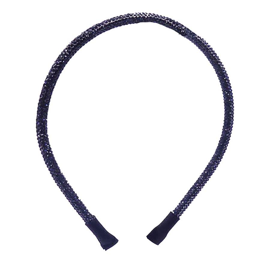 Bling Stone Accented Crystal Studded Shimmer Headband - Madeline Love - Flyclothing LLC