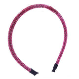 Bling Stone Accented Crystal Studded Shimmer Headband - Madeline Love - Flyclothing LLC