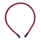 Bling Stone Accented Crystal Studded Shimmer Headband - Madeline Love - Flyclothing LLC