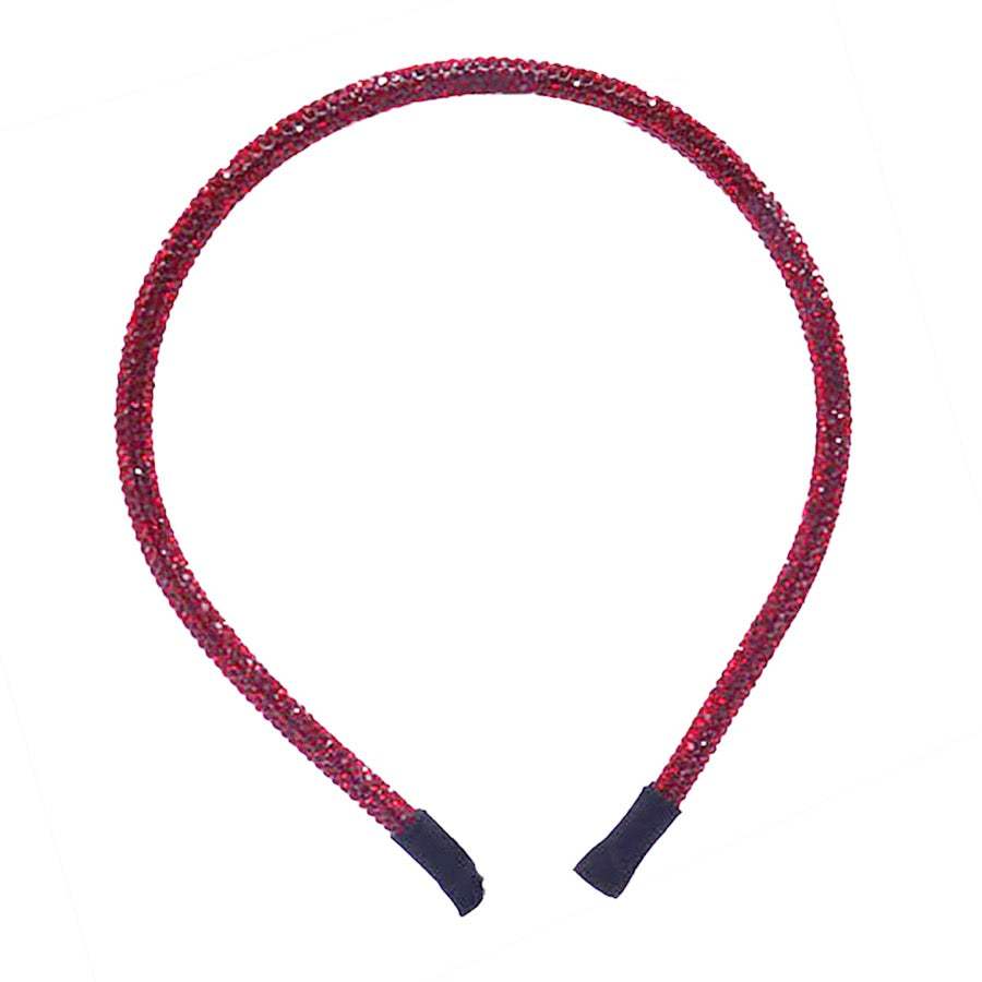 Bling Stone Accented Crystal Studded Shimmer Headband - Madeline Love - Flyclothing LLC
