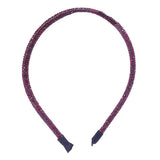 Bling Stone Accented Crystal Studded Shimmer Headband - Madeline Love - Flyclothing LLC
