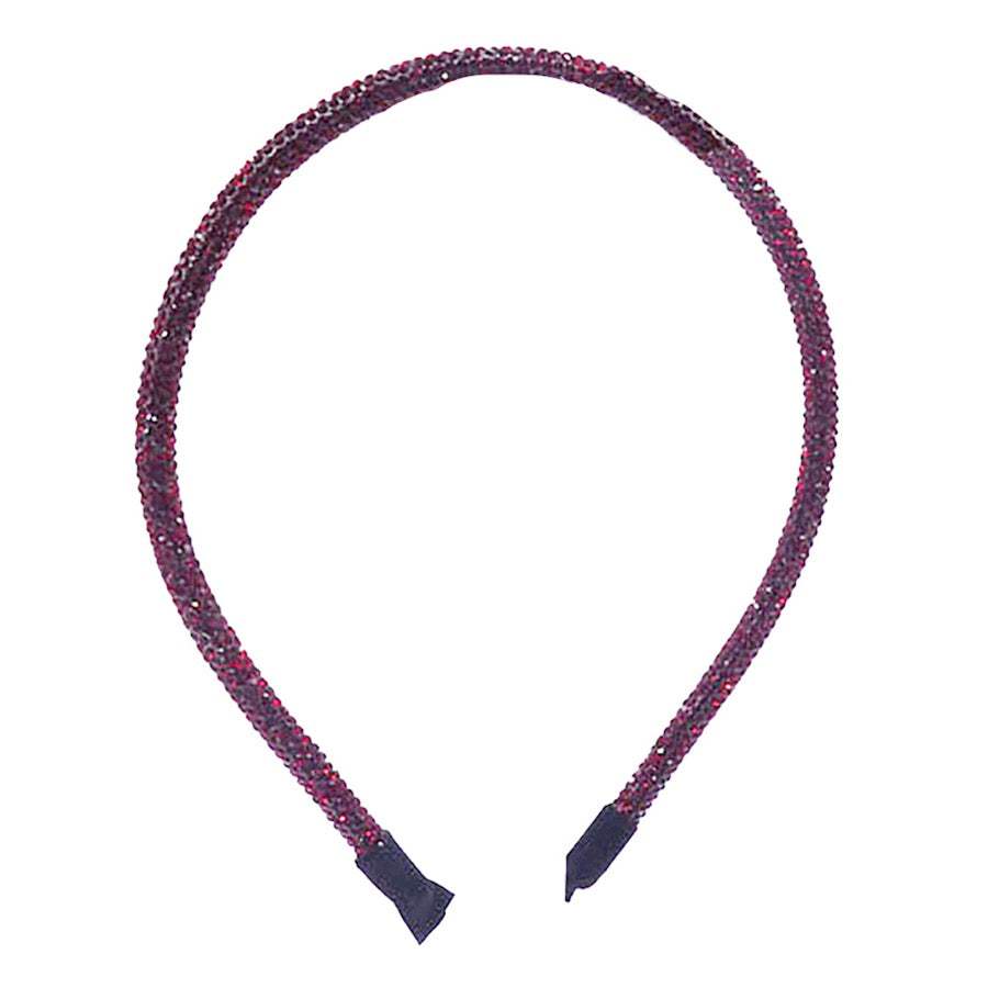 Bling Stone Accented Crystal Studded Shimmer Headband - Madeline Love - Flyclothing LLC
