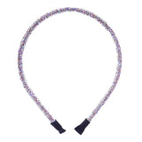 Bling Stone Accented Crystal Studded Shimmer Headband - Madeline Love - Flyclothing LLC