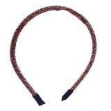 Bling Stone Accented Crystal Studded Shimmer Headband - Madeline Love - Flyclothing LLC