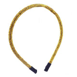 Bling Stone Accented Crystal Studded Shimmer Headband - Madeline Love - Flyclothing LLC
