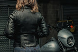 Bloom - Women's Motorcycle Leather Jacket - First Manufacturing Company - Flyclothing LLC