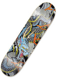 Black Market Art Company Blue Dragon & Skate Deck Print