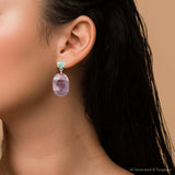 Blue Turquoise and Brown Mookaite Drop Earrings - Barse Jewelry - Flyclothing LLC