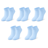 tittimitti® Kids’ 98% Organic Cotton Ankle Socks 5-Pack – Ages 1–12 - tittimitti - Flyclothing LLC