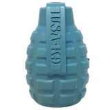 USA-K9 Grenade Rubber Dog Chew Toy | K9 Handler eDispenser Toy | Red & Blue | USA Made - SodaPup/True Dogs, LLC - Flyclothing LLC