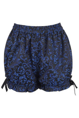 Daisy Corsets Blue/Black Brocade Bloomers - Daisy Corsets