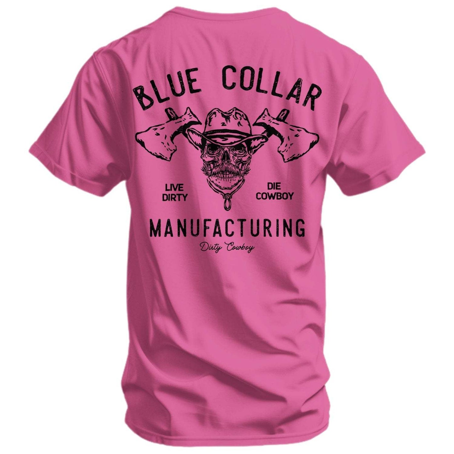 Blue Collar Hatchet Men's T-Shirt - DIRTY COWBOY USA - Flyclothing LLC