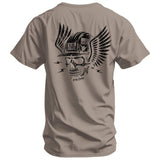 Blue Collar Skull Men's T-Shirt - DIRTY COWBOY USA - Flyclothing LLC