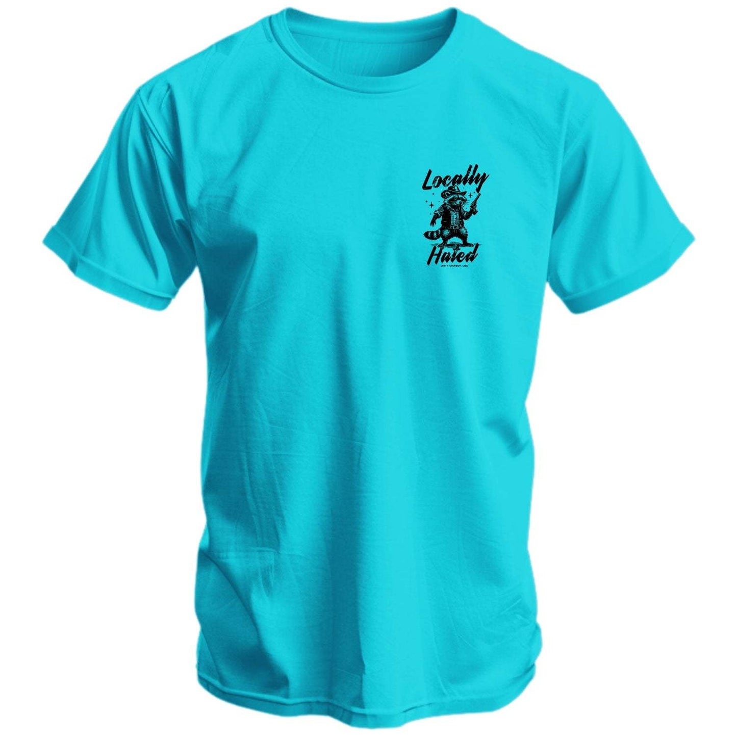 Locally Hated Men's T-Shirt - DIRTY COWBOY USA - Flyclothing LLC