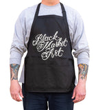 Black Market Art Company Black Market & Art & Tattoo Apron Print