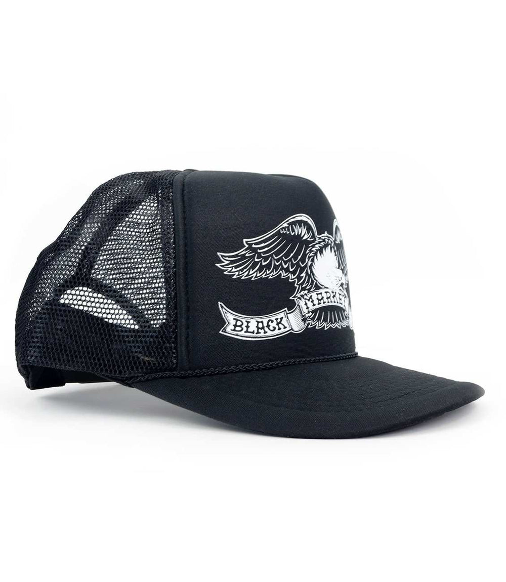 Black Market Art Company Eagle Foam Trucker Hat Print - Black Market Art Company - Flyclothing LLC