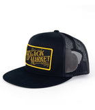 Black Market Art Company Black Market Gold Trucker Hat Print - Black Market Art Company - Flyclothing LLC