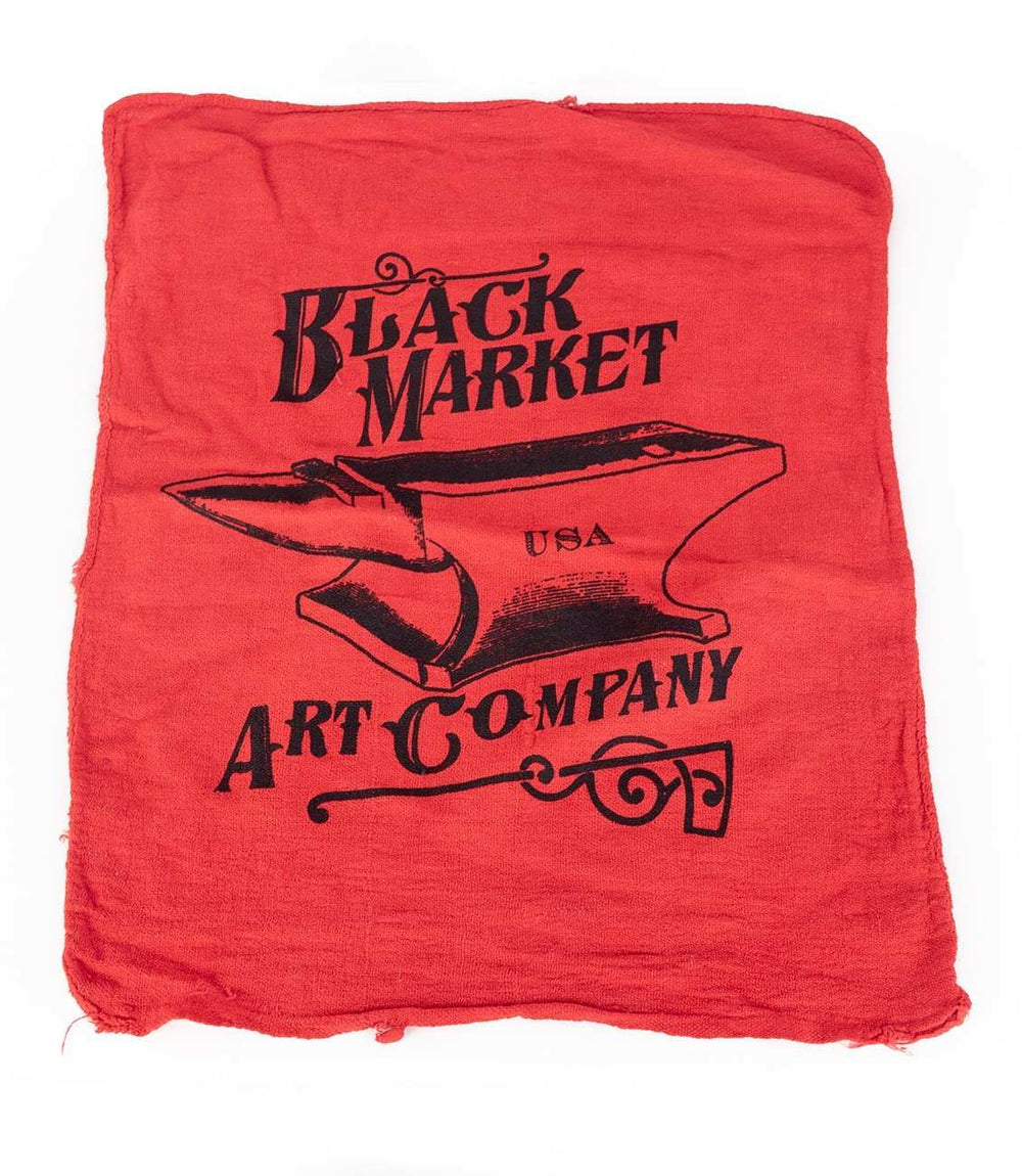 Black Market Art Company Anvil Shop Rag Print - Black Market Art Company - Flyclothing LLC