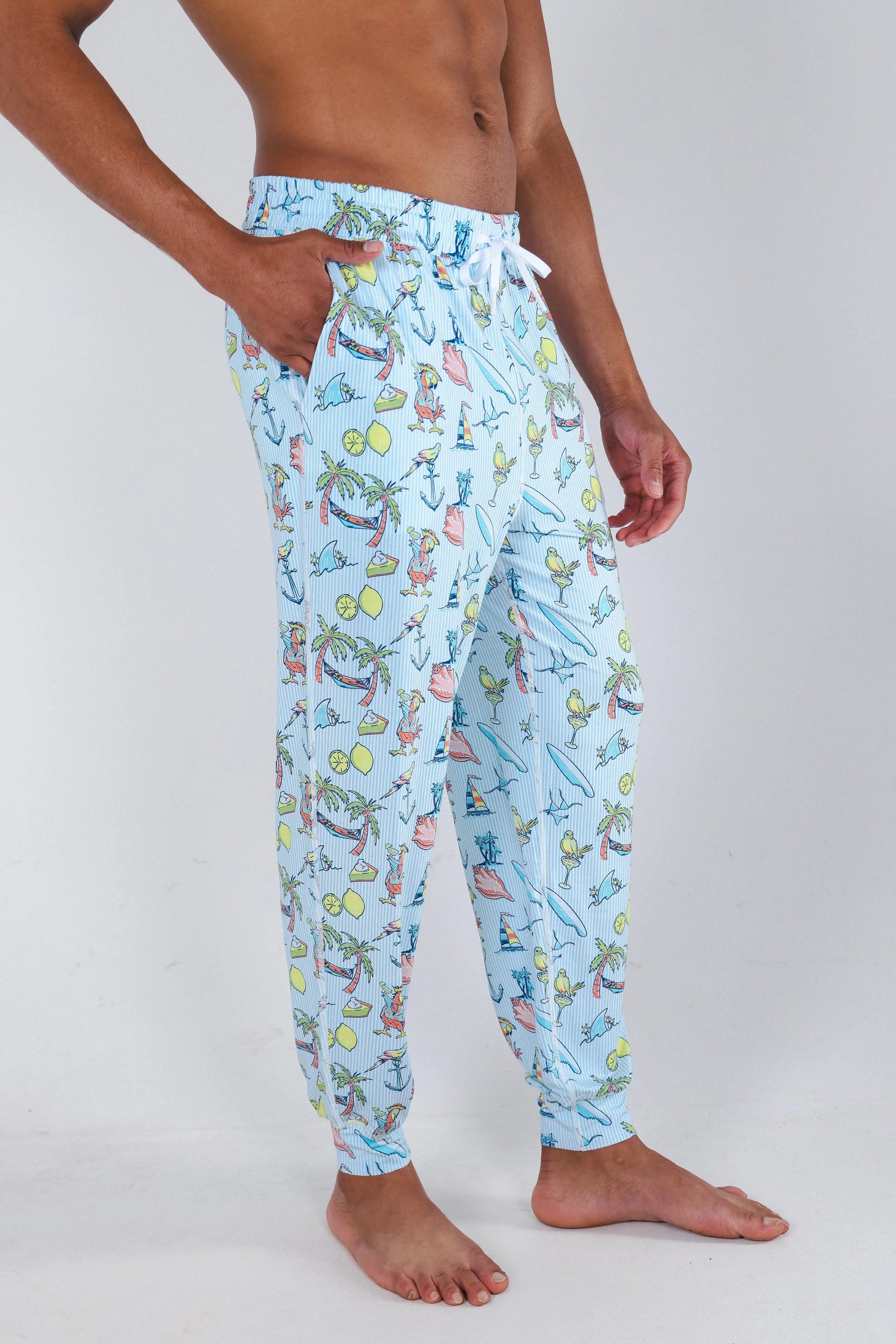 The Boat Drinks | Shinesty x Margaritaville® SleepDeep™ Men’s Pajama Joggers - Shinesty - Flyclothing LLC