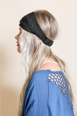 Bohemian Lace Headwrap - Boho Clothing and Accessories - Flyclothing LLC