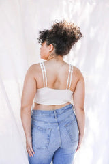 Boho Eye Lace Applique Bralette Plus - Boho Clothing and Accessories - Flyclothing LLC
