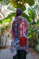 Boho Patchwork Kimono - Boho Clothing and Accessories - Flyclothing LLC