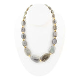 Bold Labradorite Statement Necklace - Barse Jewelry - Flyclothing LLC