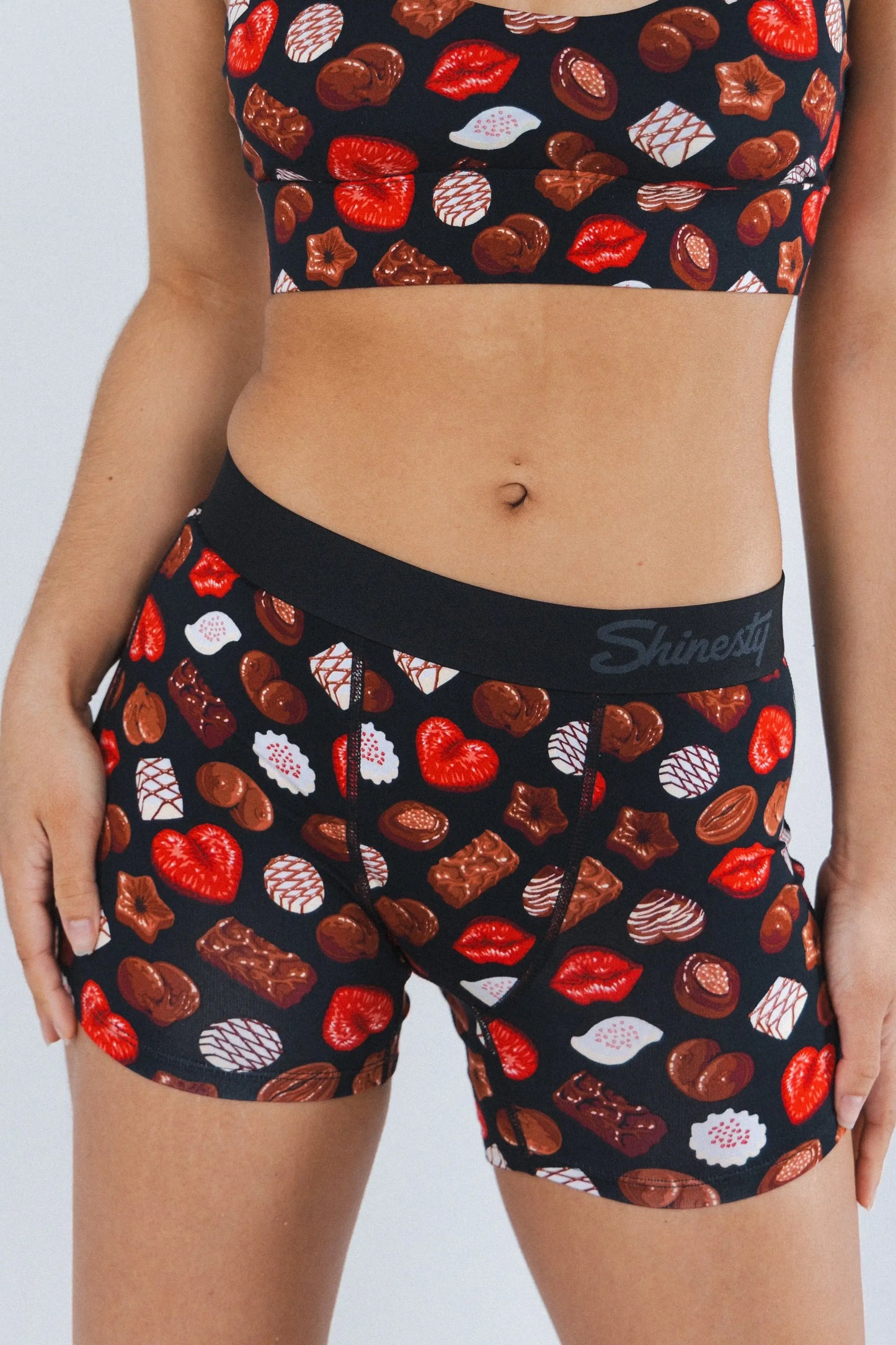 The Bonbons | Naughty Chocolates Women’s Boxers - Shinesty - Flyclothing LLC