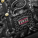 Bonnie - Women's Motorcycle Leather Vest - Diamond Quilt - First Manufacturing Company - Flyclothing LLC