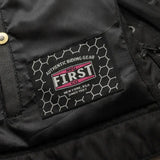 Bonnie - Women's Motorcycle Leather Vest - Diamond Quilt - First Manufacturing Company - Flyclothing LLC