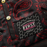 Bonnie - Women's Motorcycle Leather Vest - Diamond Quilt - First Manufacturing Company - Flyclothing LLC