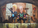 Black Market Art Company The Book of Beavis Fett Print