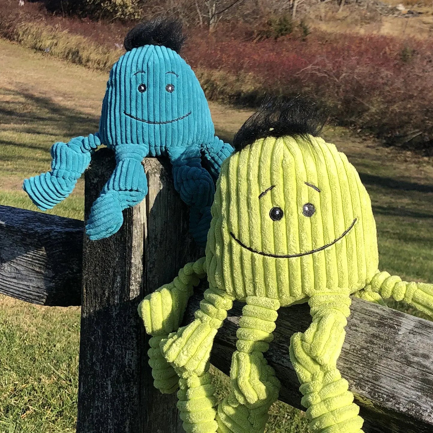 Octavie Octopus Knottie® Plush Dog Toy - HuggleHounds - Flyclothing LLC