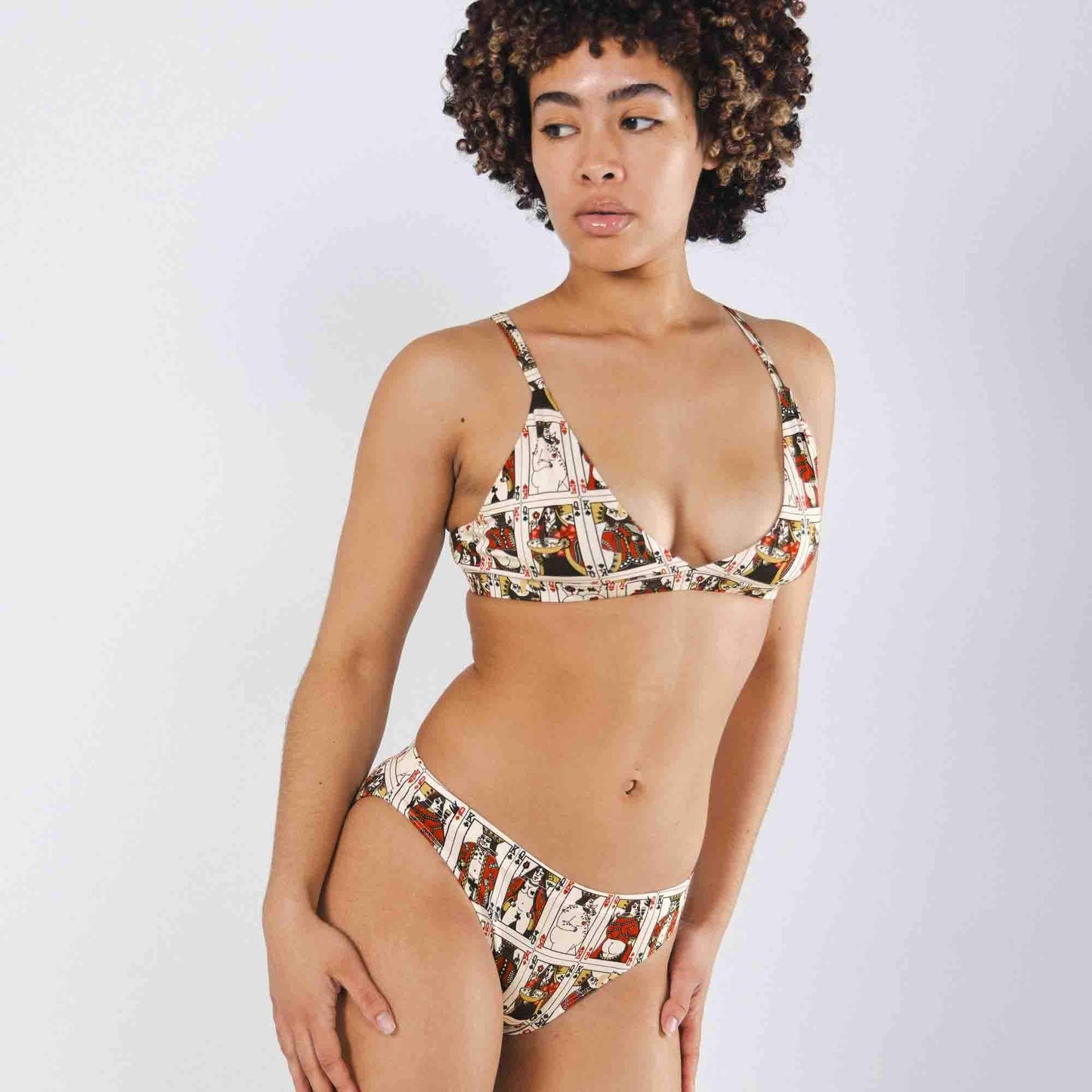 The Bottomless Blackjack | Vintage Playing Cards Modal Bikini Underwear - Shinesty - Flyclothing LLC