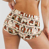 The Bottomless Blackjack | Vintage Playing Cards Modal Boyshort Underwear - Shinesty - Flyclothing LLC