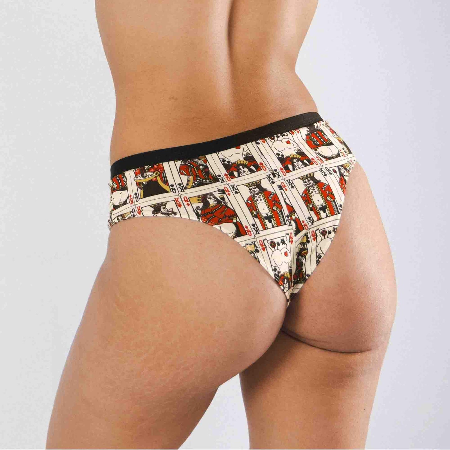 The Bottomless Blackjack | Vintage Playing Cards Cheeky Underwear - Shinesty - Flyclothing LLC