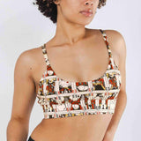 The Bottomless Blackjack | Vintage Playing Cards Boob Hammock™ Scoop Bralette - Shinesty - Flyclothing LLC