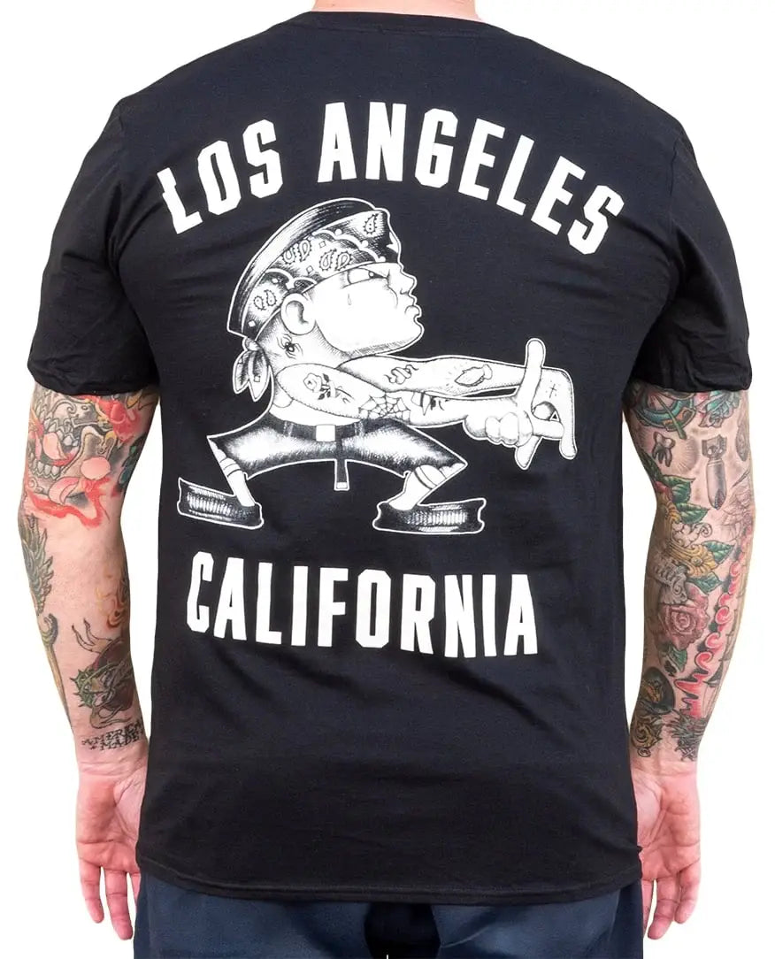 Black Market Art Company Los Angeles Men's T-Shirt - Black Market Art Company - Flyclothing LLC