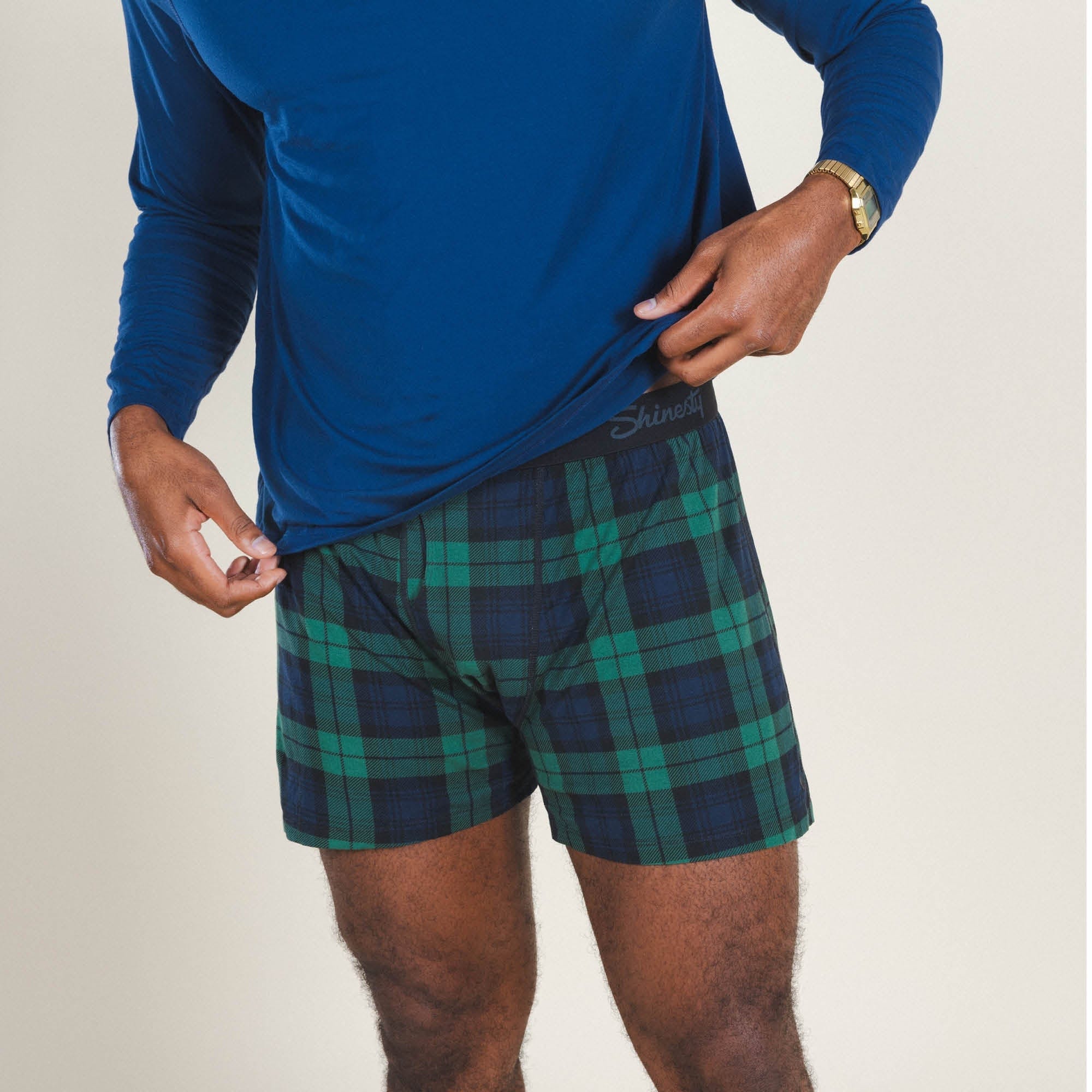 The Black Watch | Tartan Plaid Boxers - Shinesty