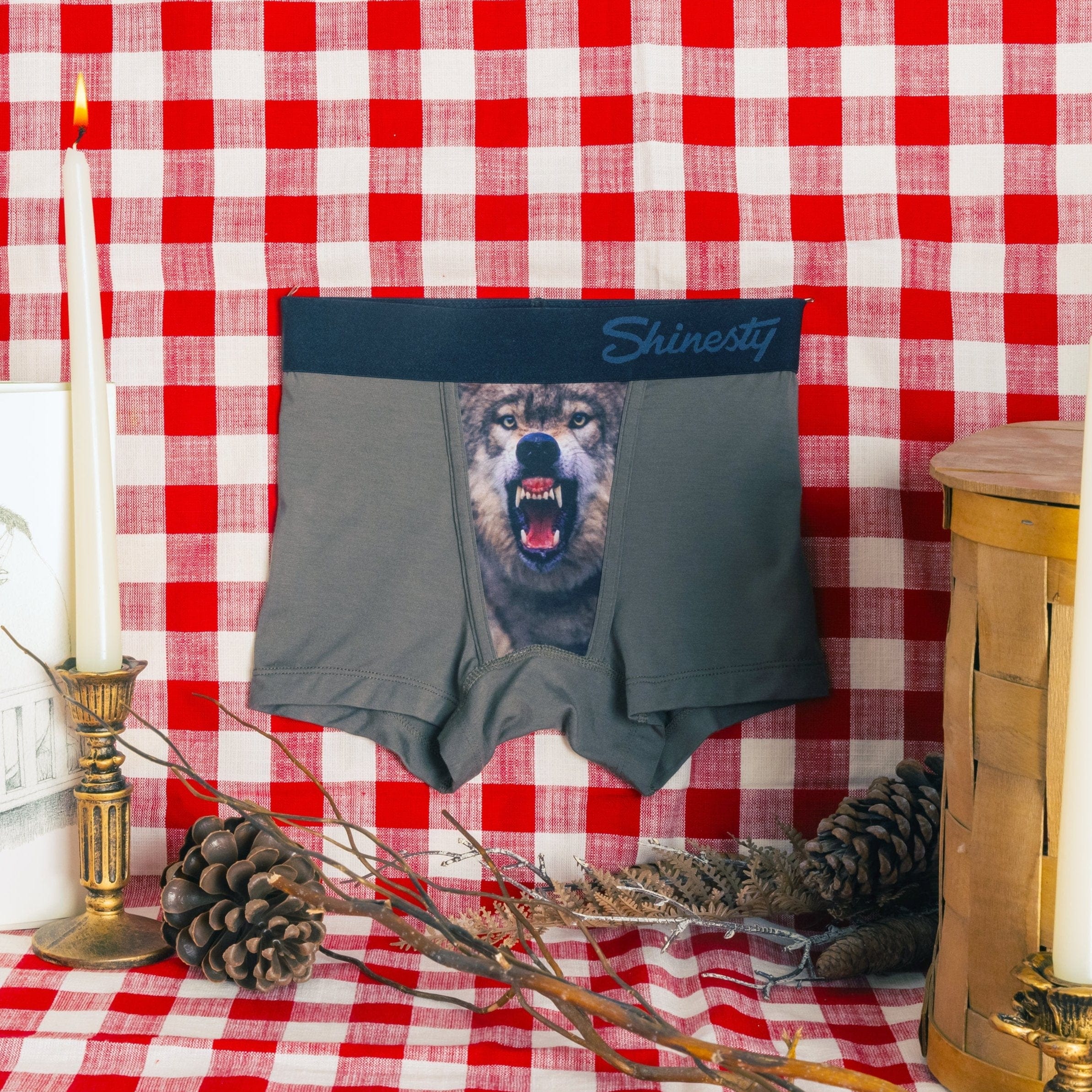 The Grey's Growl | Wolf Boy's Boxer Briefs - Shinesty