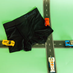 The Threat Level Midnight | Black Boy's Boxer Briefs - Shinesty