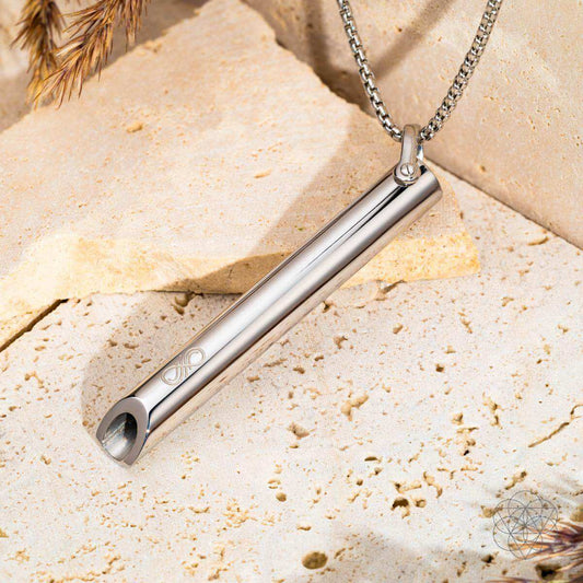 BREATHE. and Cycle Breaker - Mindfulness Breathing Necklaces - Conscious Items - Flyclothing LLC