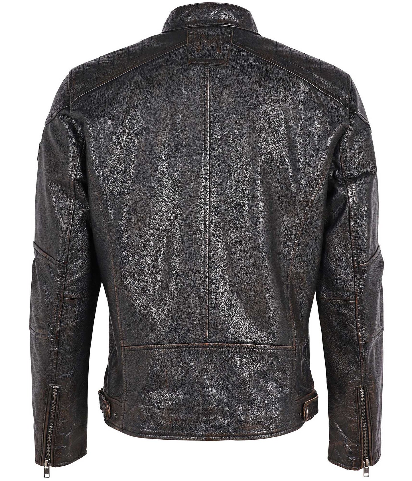 Brent CF Leather Jacket, Black