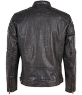 Brent CF Leather Jacket, Black