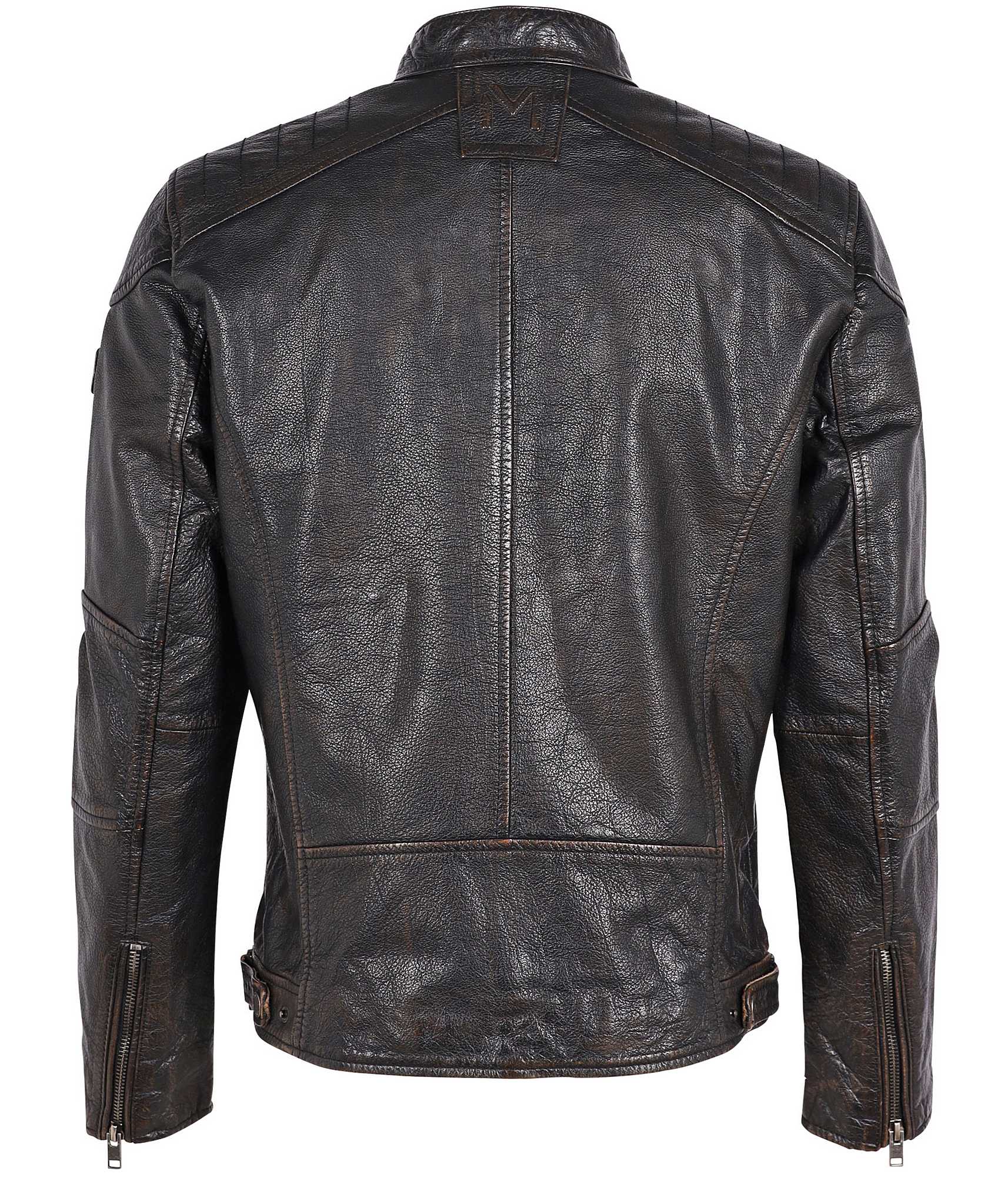 Brent CF Leather Jacket, Black