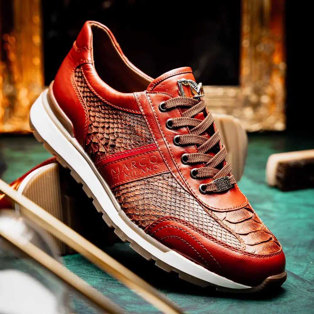 Brescia Antique Cognac - Marco Di Milano - Flyclothing LLC