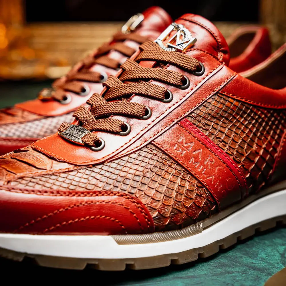 Brescia Antique Cognac - Marco Di Milano - Flyclothing LLC